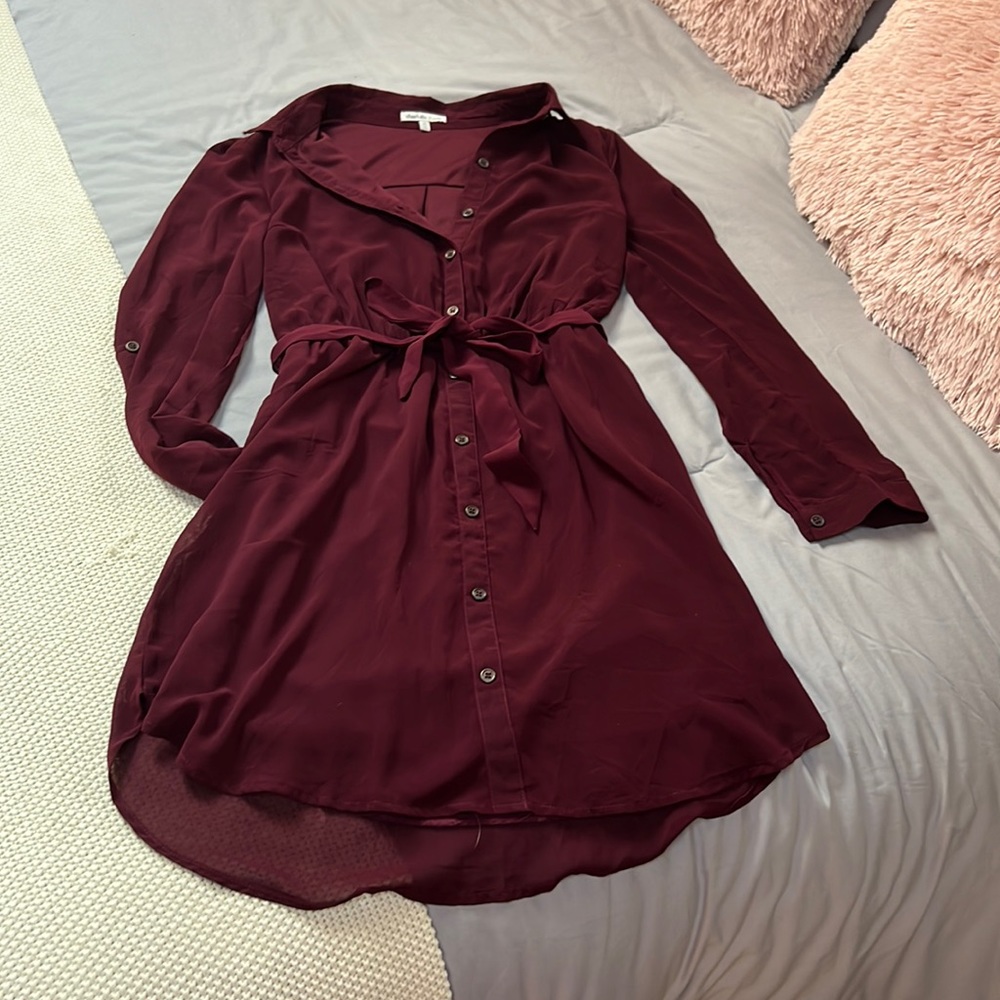 Mesh double lined Charlotte russe dress